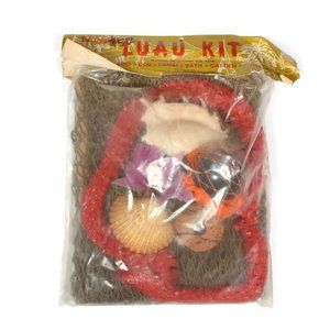 THE ORIGINAL LUAU KIT 1950'S Tiki Hawaiian Decoration Party Decor Sealed in Bag